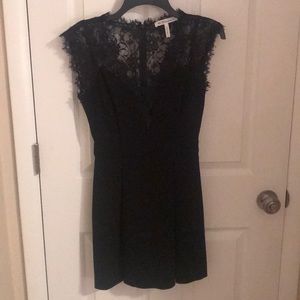 BCBGeneration Black Lace Dress